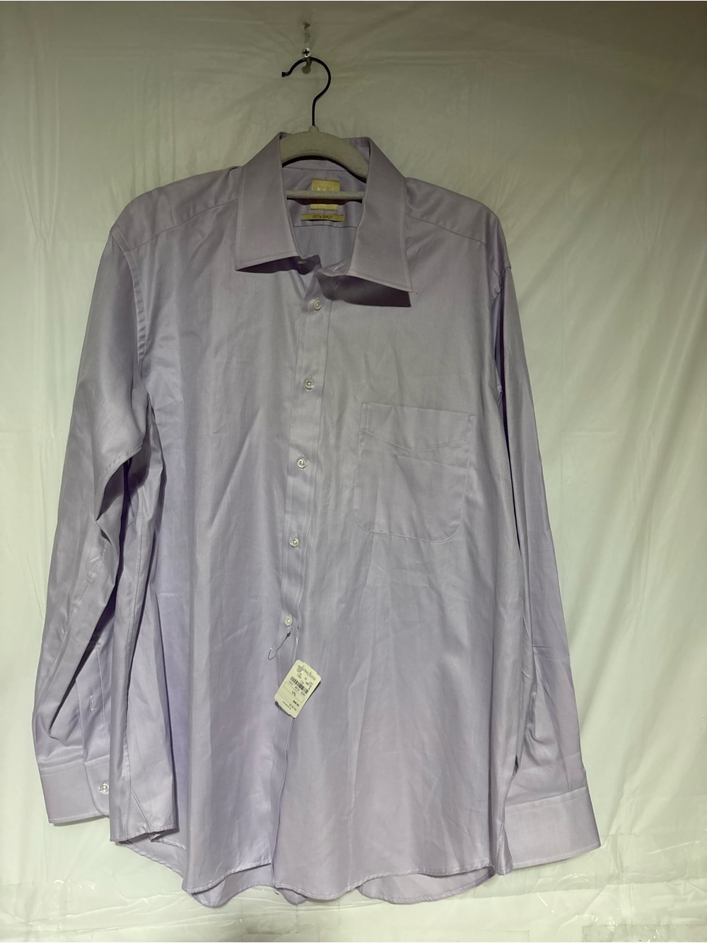 Ike Behar Men's Light Lavender Dress Shirt